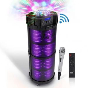 Portable Microphone & LED Speaker System PBMSPG290